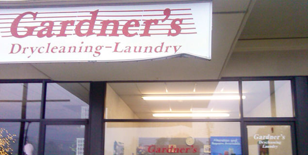 Gardner's Drycleaning-Laundry second location in Charleston WV