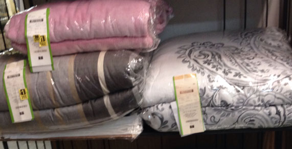 Comforters cleaned by Gardner's Drycleaning-Laundry in Charleston WV